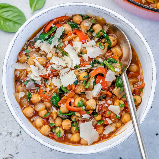 VEGETARIAN CHICKPEA STEW