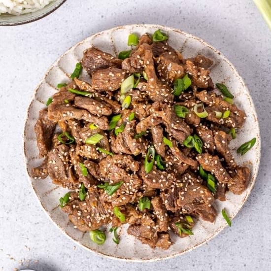EASY KOREAN BEEF