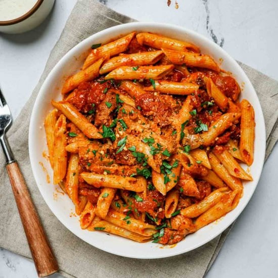 Spicy Chicken Pasta