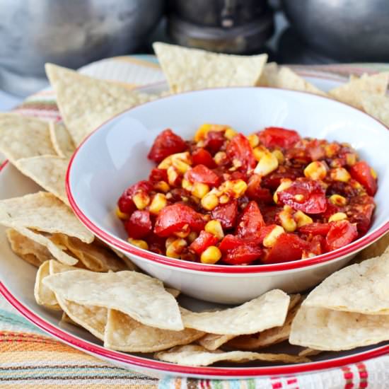 Tomato and Corn Salsa