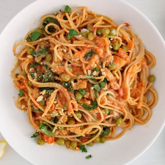 Harissa pasta
