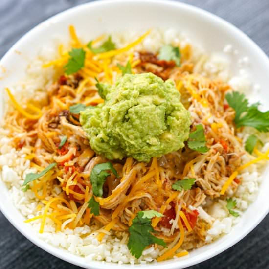 Keto Slow Cooker Chipotle Chicken