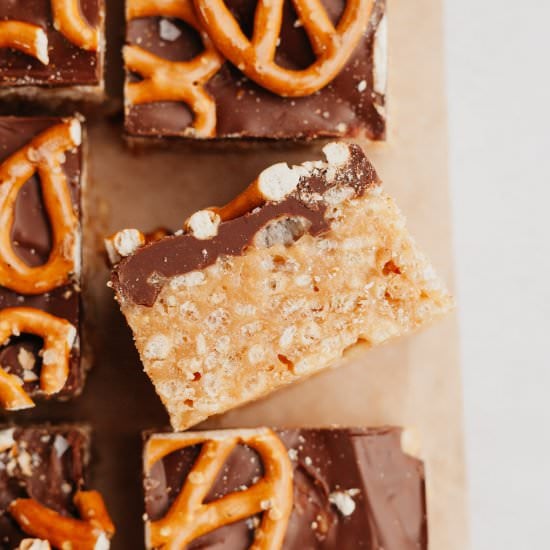 Peanut Butter Rice Krispie Treats
