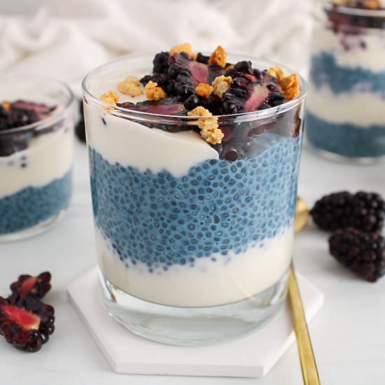 Blue Chia Pudding