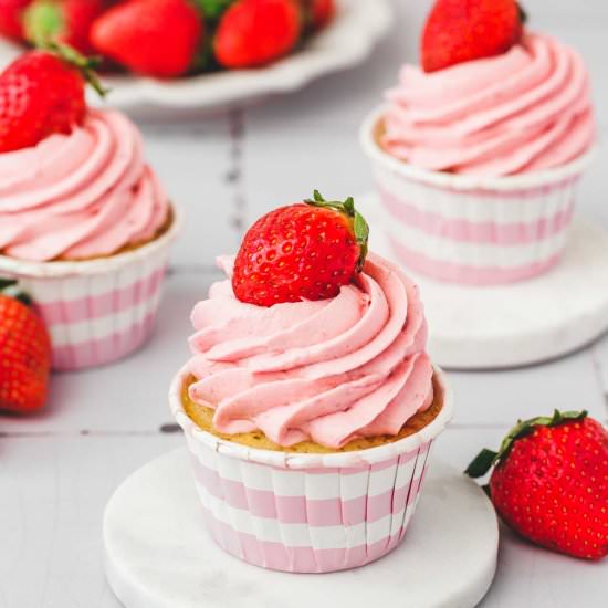 Strawberry whipped cream