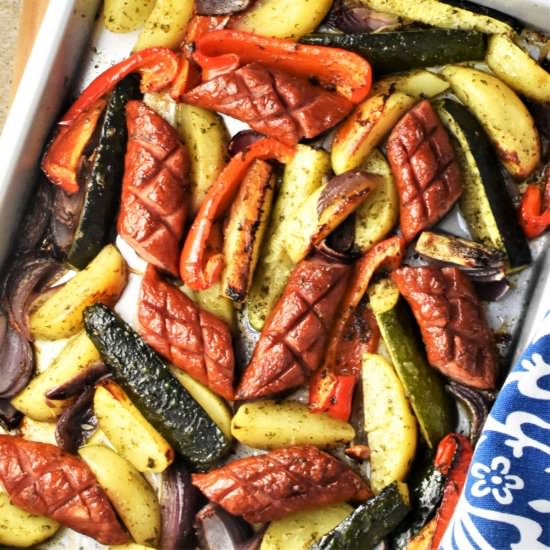 Polish Kielbasa Bake Recipe