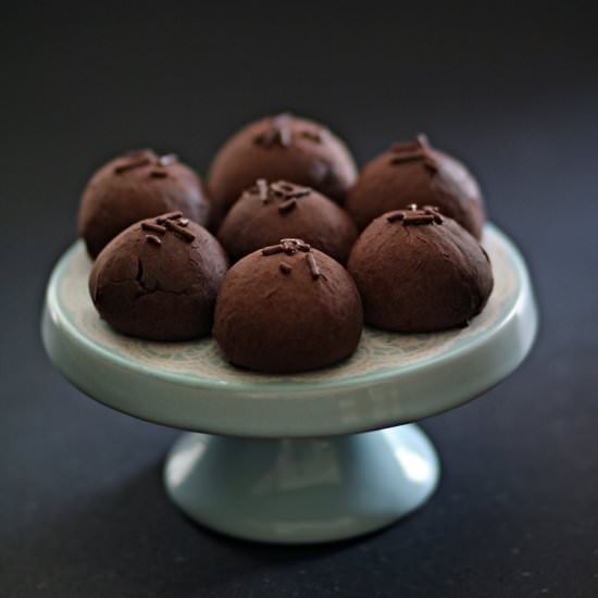 Chocolate Mochi Balls