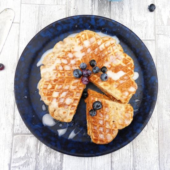 GF Cinnamon Bun Waffles