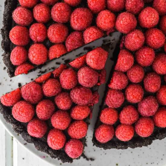 Chocolate Raspberry Tart
