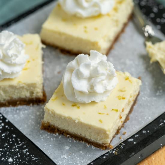 Key Lime Cheesecake Bars