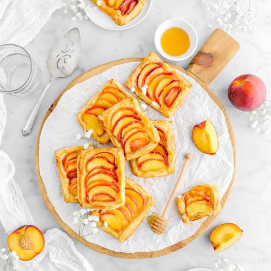 Mini Peach Tarts