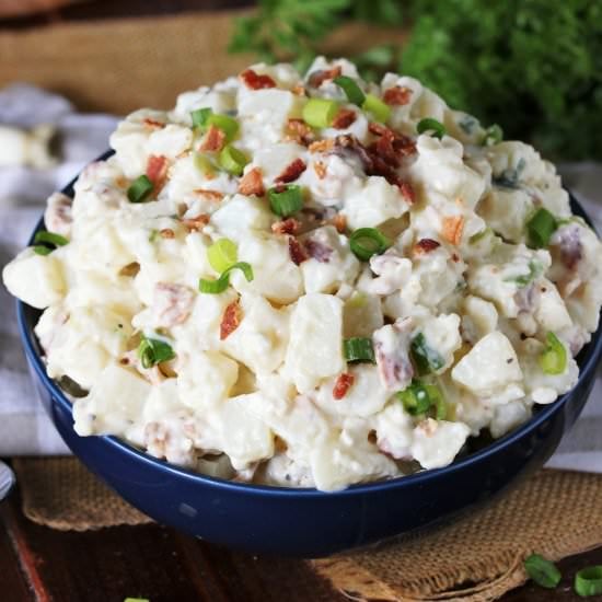 Bacon & Blue Cheese Potato Salad