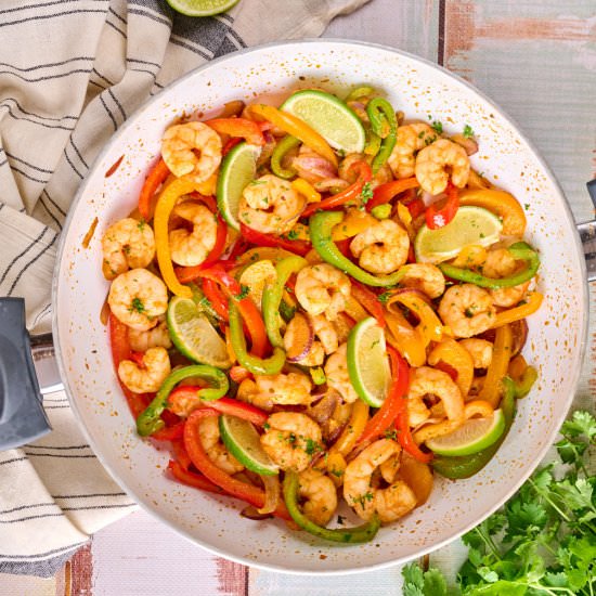 Shrimp Fajitas Recipe