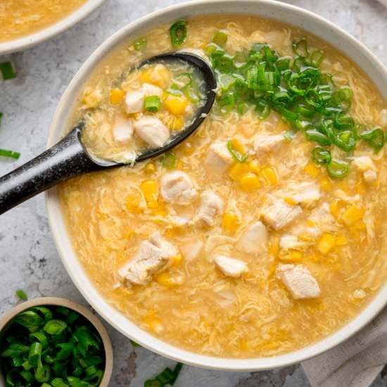 Chicken and Sweetcorn Soup