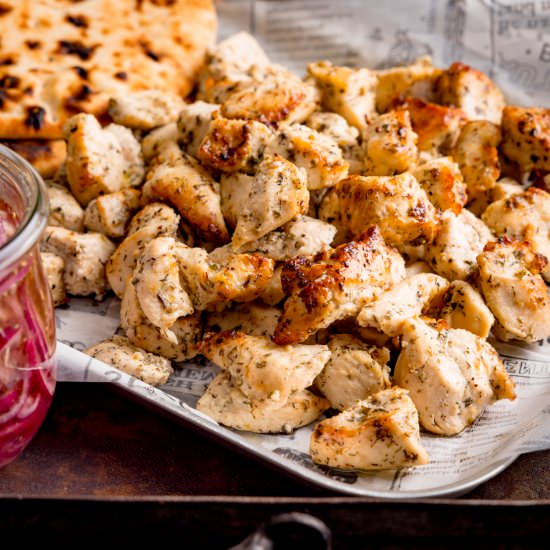 Air Fryer Greek Chicken