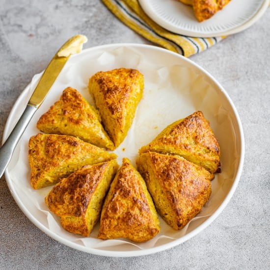 Butternut Scones with Cheese