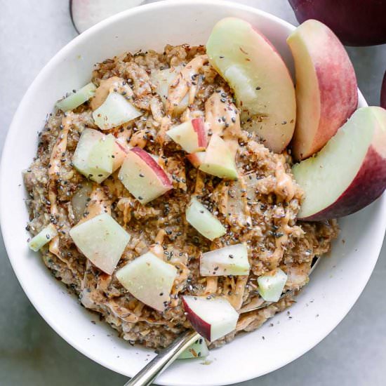 Peach Oatmeal Bowl