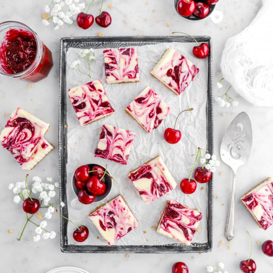 Cherry Cheesecake Bars