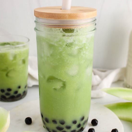 Honeydew Bubble Tea