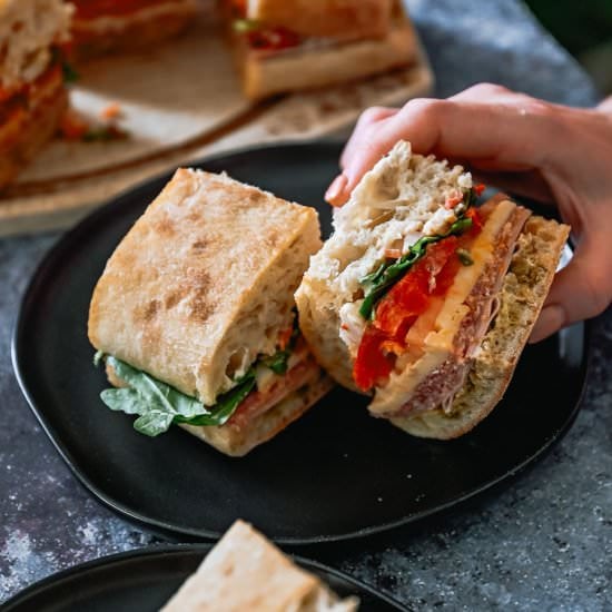 Giardiniera Italian Sandwich