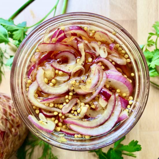 Sweet & Sour Pickled Onions