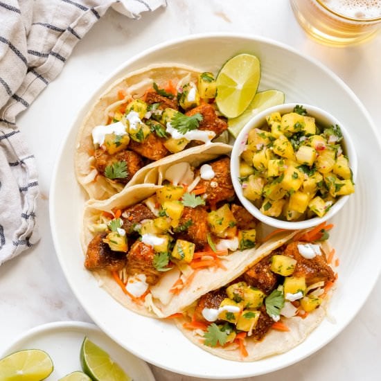 Pork Chop Tacos