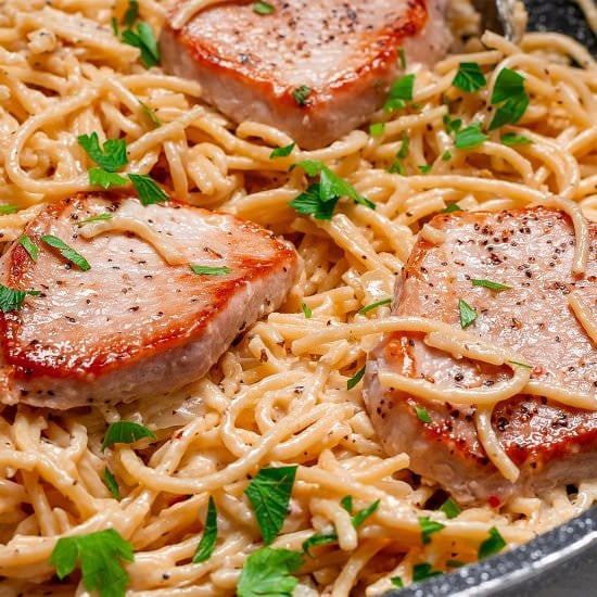 Pork Chop Pasta Recipe
