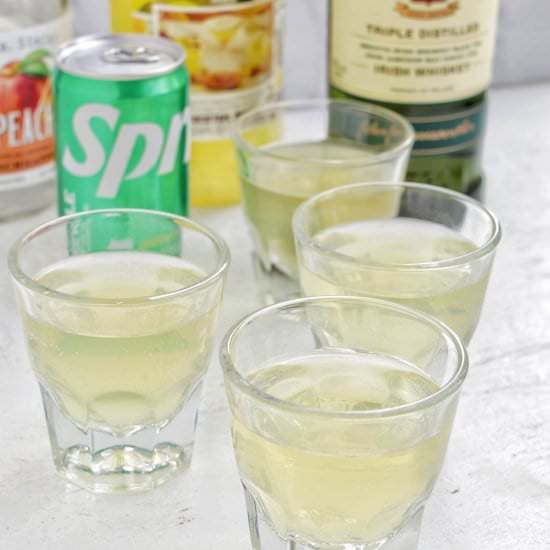 Green Tea Shots (4 Ingredients)