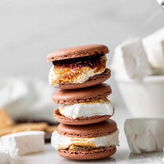 S’mores Macarons