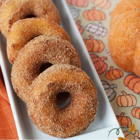 Pumpkin Spice Donuts