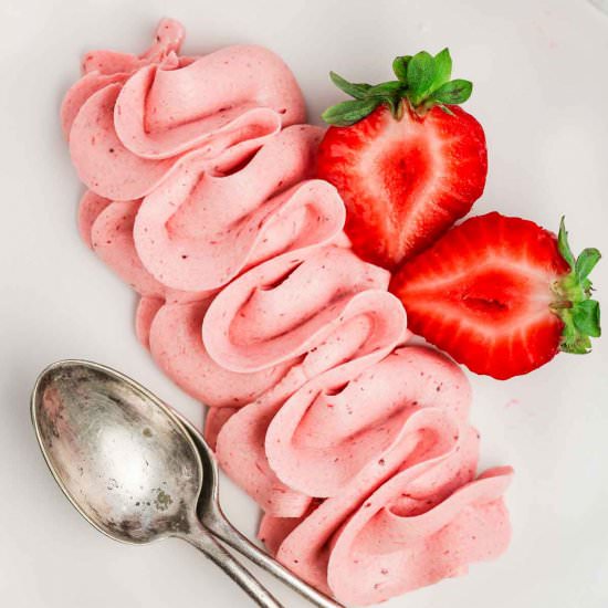 Strawberry Buttercream Frosting