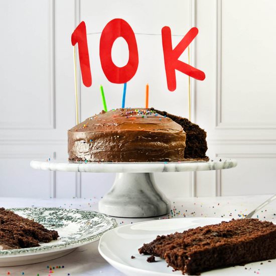Chocolate dulce de leche cake