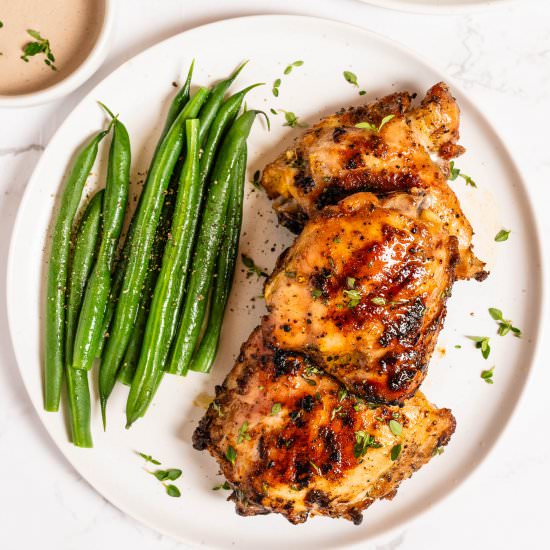 Grilled Mustard Chicken