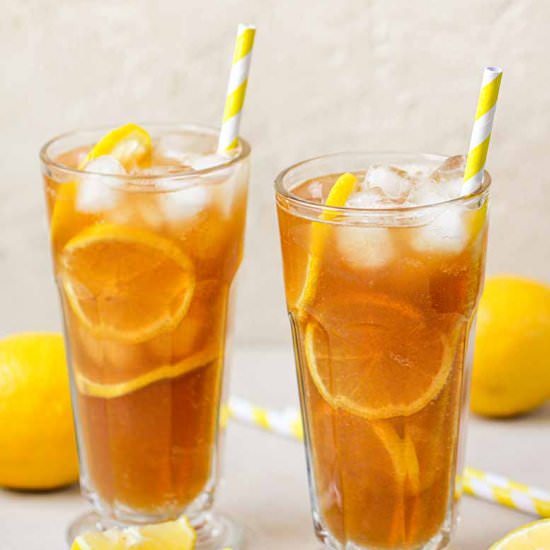 Non-alcoholic Long Island Iced Tea