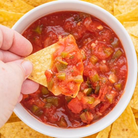 Chunky Canned Salsa