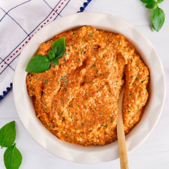 Roasted Red Pepper Pesto
