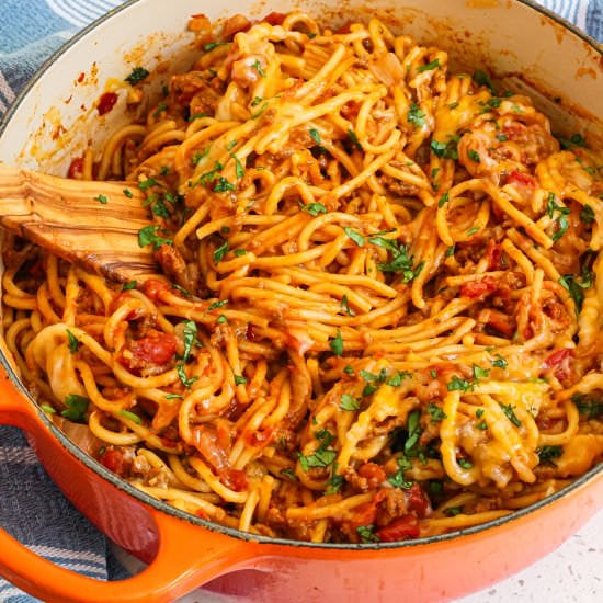 Taco Spaghetti