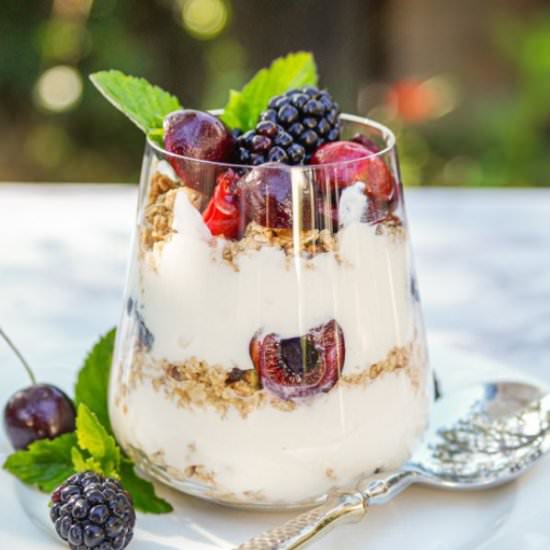 Fruit and Yogurt Parfait