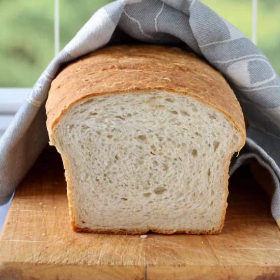 Honey Oatmeal Sandwich Bread