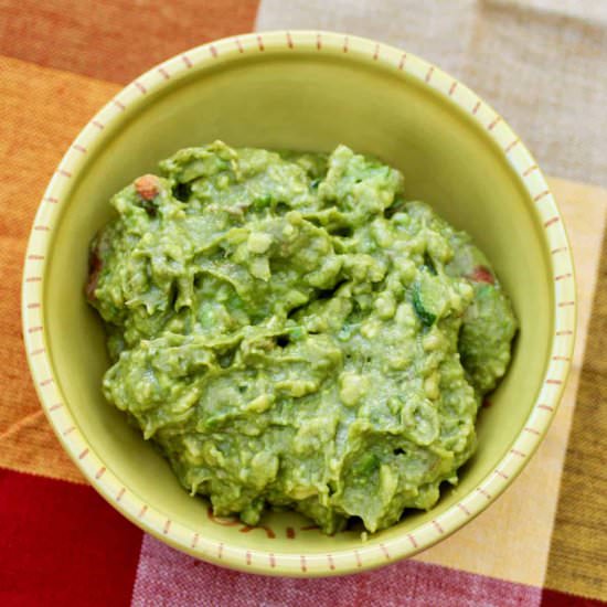 Homemade Chunky Guacamole