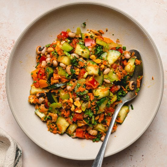 Spiced Bean Salad