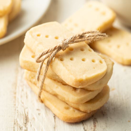Vegan Shortbread Cookies
