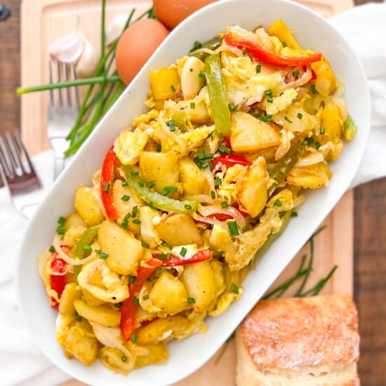 Poor Man´s Potatoes & Eggs