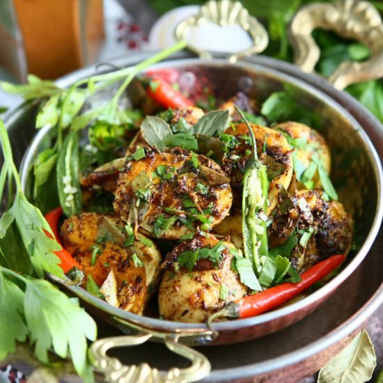 Boiled Egg Masala Stirfry