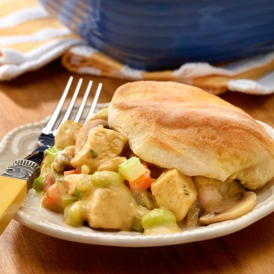 Biscuit Topped Chicken Pot Pie
