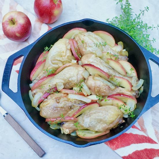 Fall Simple Skillet Drumsticks