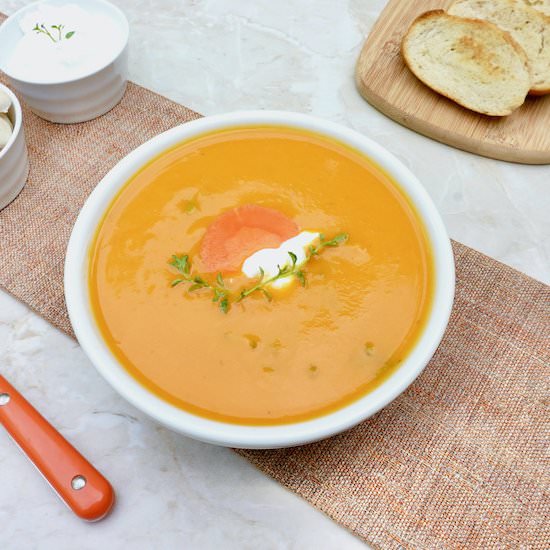 Butternut Squash Carrot Soup