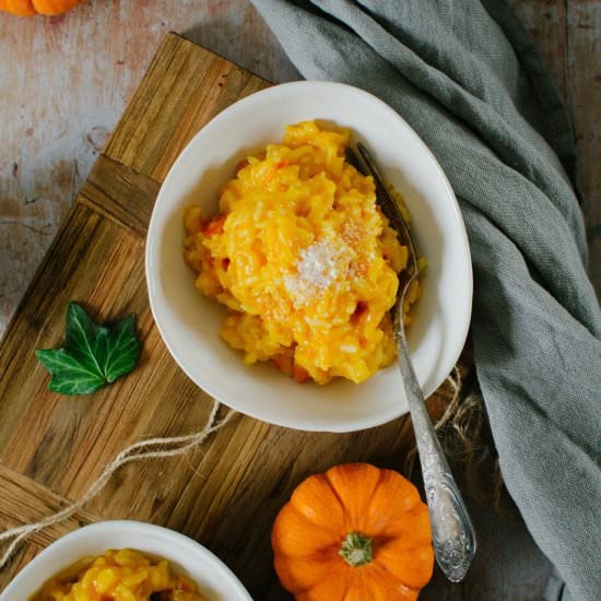 Pumpkin and Pecorino Risotto Recipe