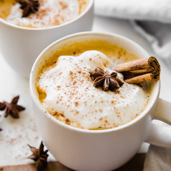 Pumpkin Spice Chai Latte