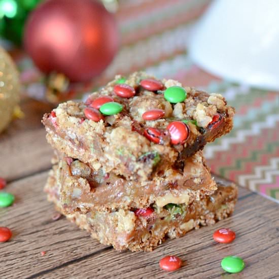 Christmas Caramel Bars Recipe